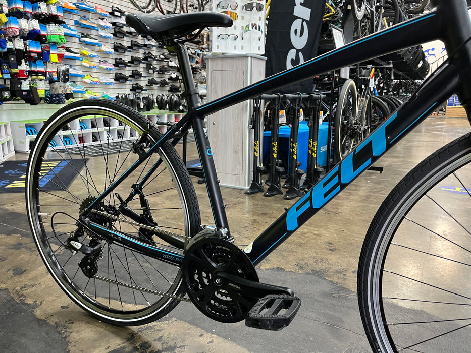 Felt Verza Speed 50 Shimano Tourney 7 Speed - Black/Blue DEMO