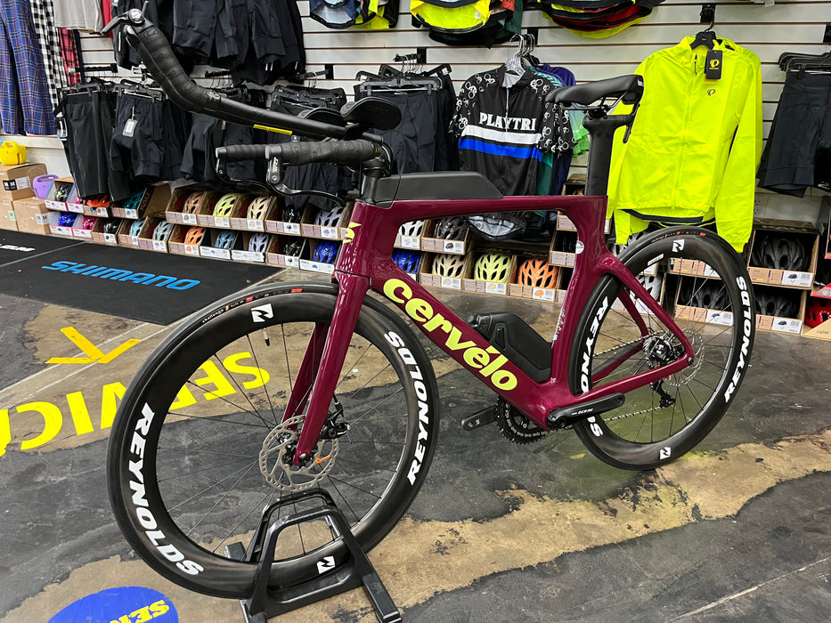 Cervelo P-Series Shimano 105 11 Speed w/ Reynolds AR60 Wheels