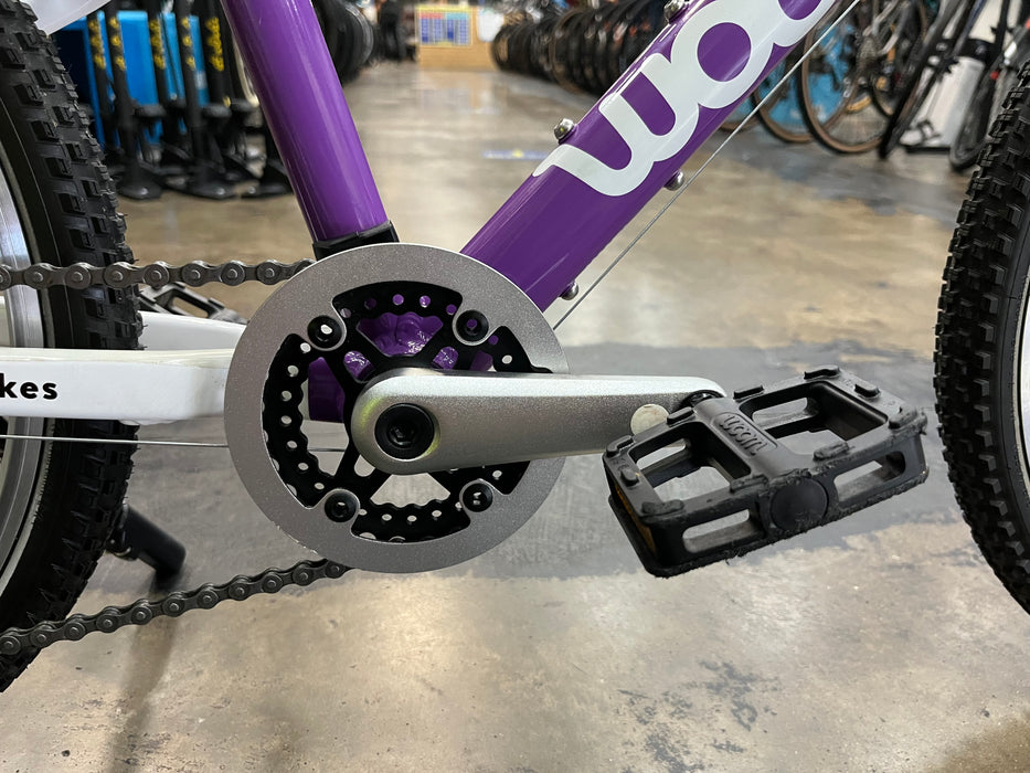 Woom Original 4 microSHIFT 20" Bike - Purple Haze DEMO