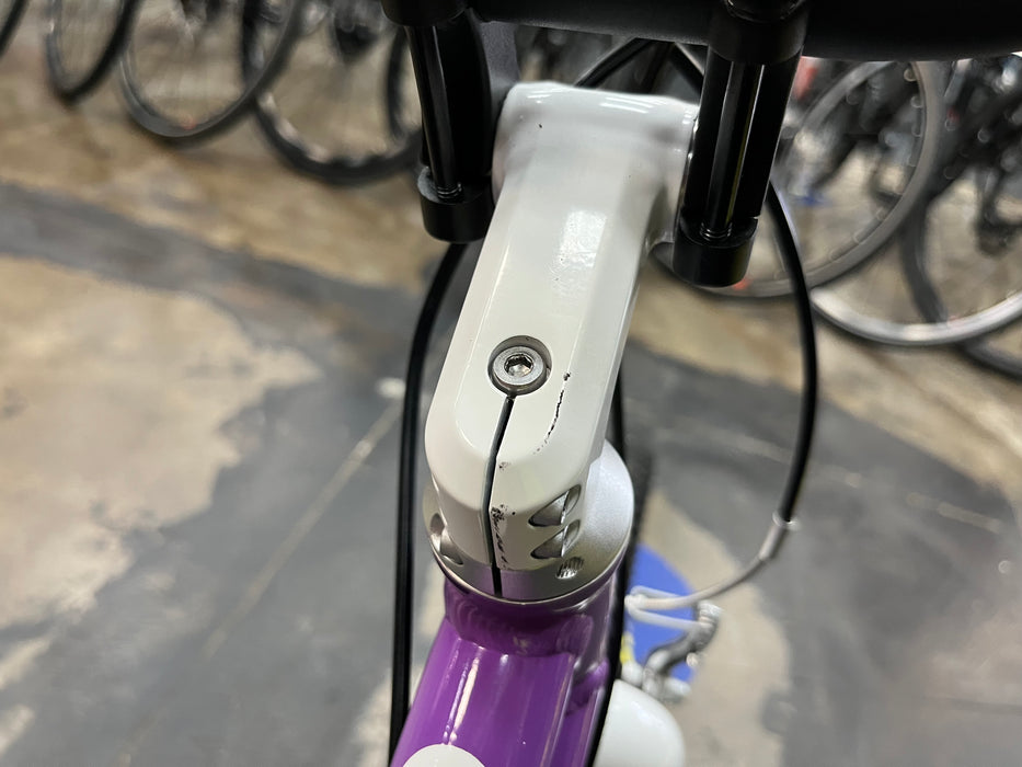 Woom Original 4 microSHIFT 20" Bike - Purple Haze DEMO