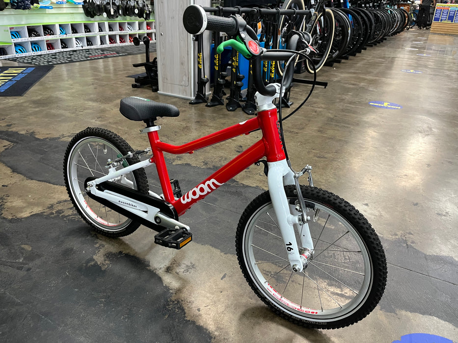 Woom Original 3 16" Bike - Woom Red DEMO