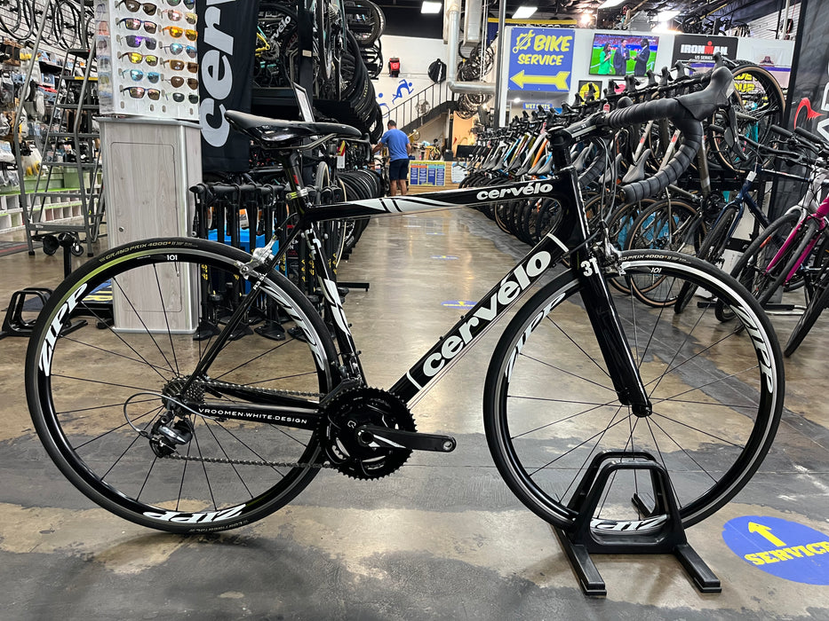 Cervelo R3 SL Shimano Dura Ace 10 Speed - Black/White USED
