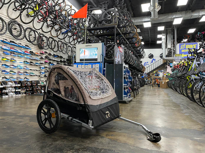 Retrospec Rover Kids' Bike Trailer - Single/Double — Playtri