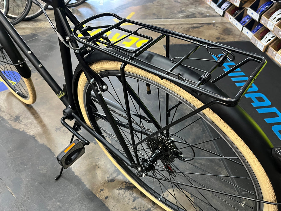 Retrospec Beaumont City Bike - 7 Speed - Matte Black DEMO