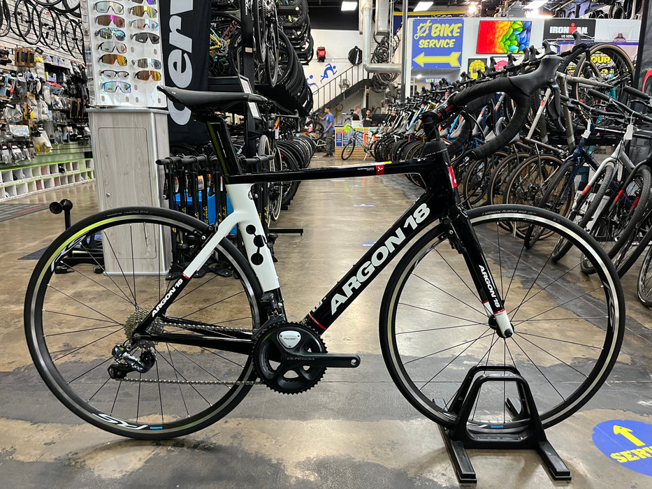 Argon 18 Nitrogen Rim Shimano Ultegra Di2 11 Speed - Black/White DEMO