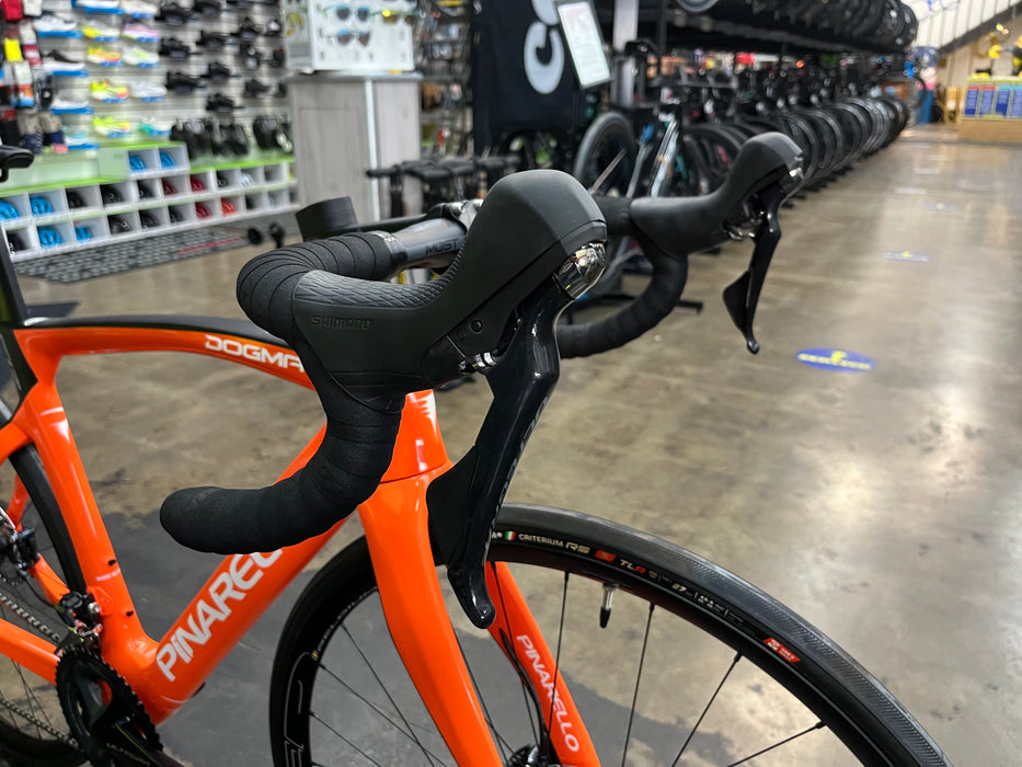 Pinarello Dogma F12 Disk Shimano Ultegra 11 Speed - Venus Orange USED