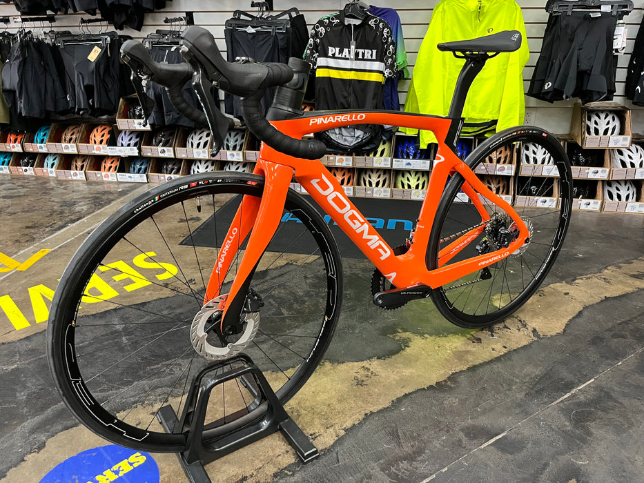 Pinarello Dogma F12 Disk Shimano Ultegra 11 Speed - Venus Orange USED