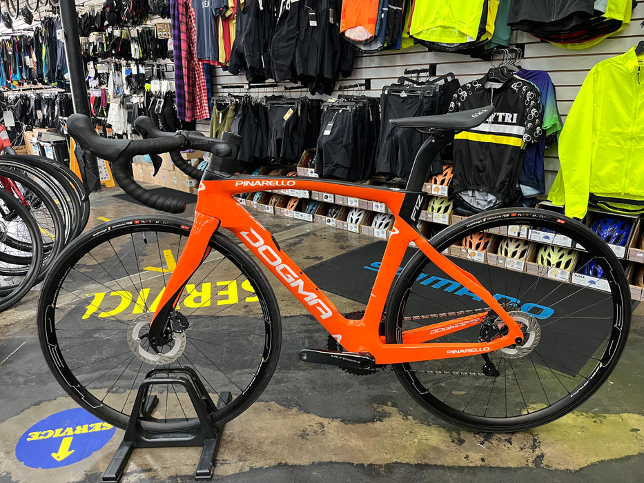 Pinarello Dogma F12 Disk Shimano Ultegra 11 Speed - Venus Orange USED