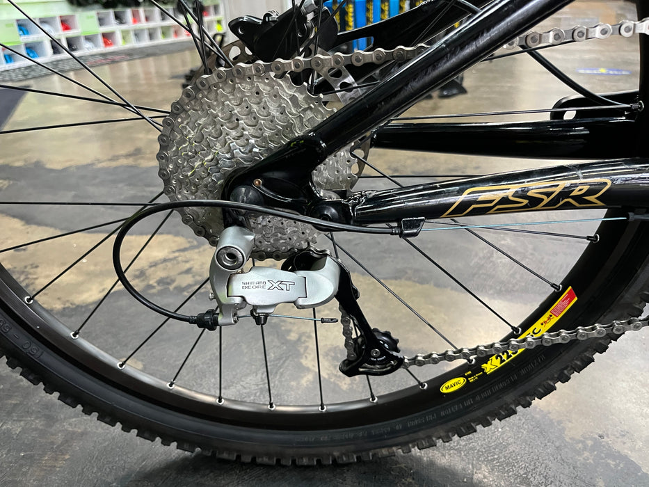 Specialized Enduro Comp Shimano XT 9 Speed 26" Wheels - Black/Gold USED