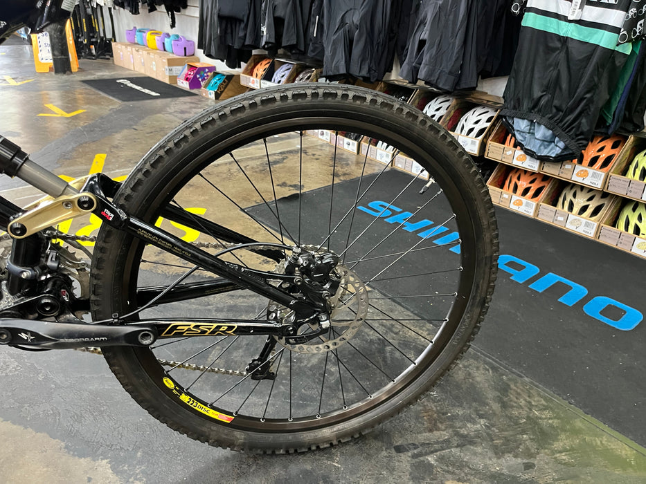 Specialized Enduro Comp Shimano XT 9 Speed 26" Wheels - Black/Gold USED
