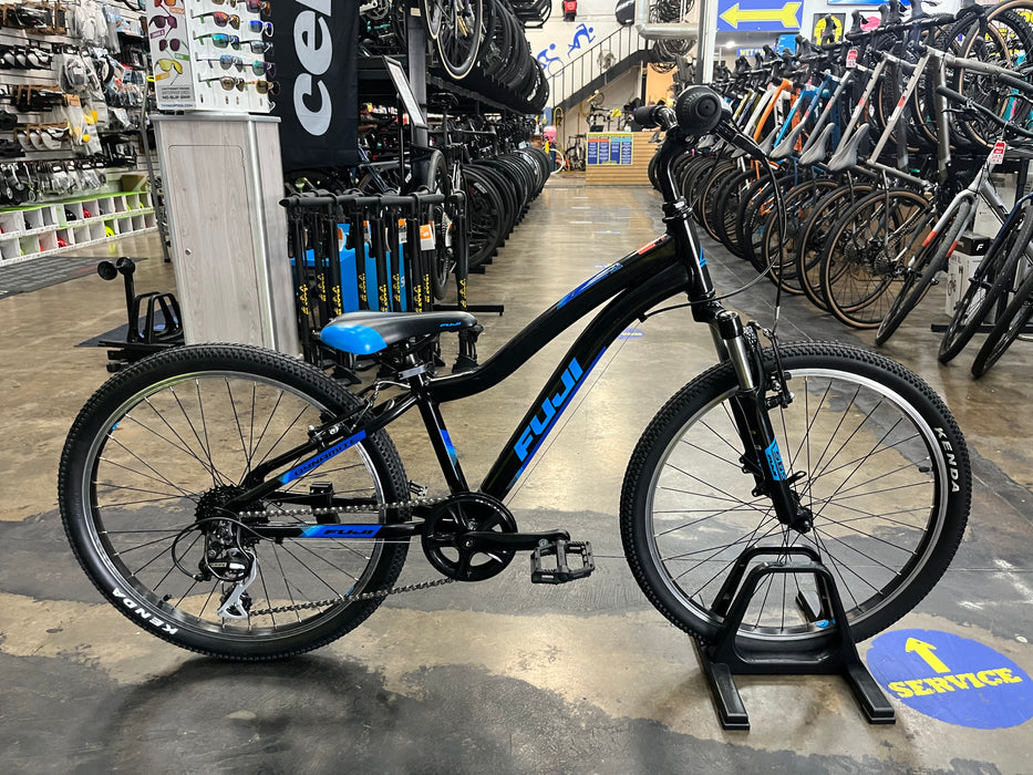 Fuji Dynamite 24 Shimano Acera 8 Speed - Black/Blue DEMO
