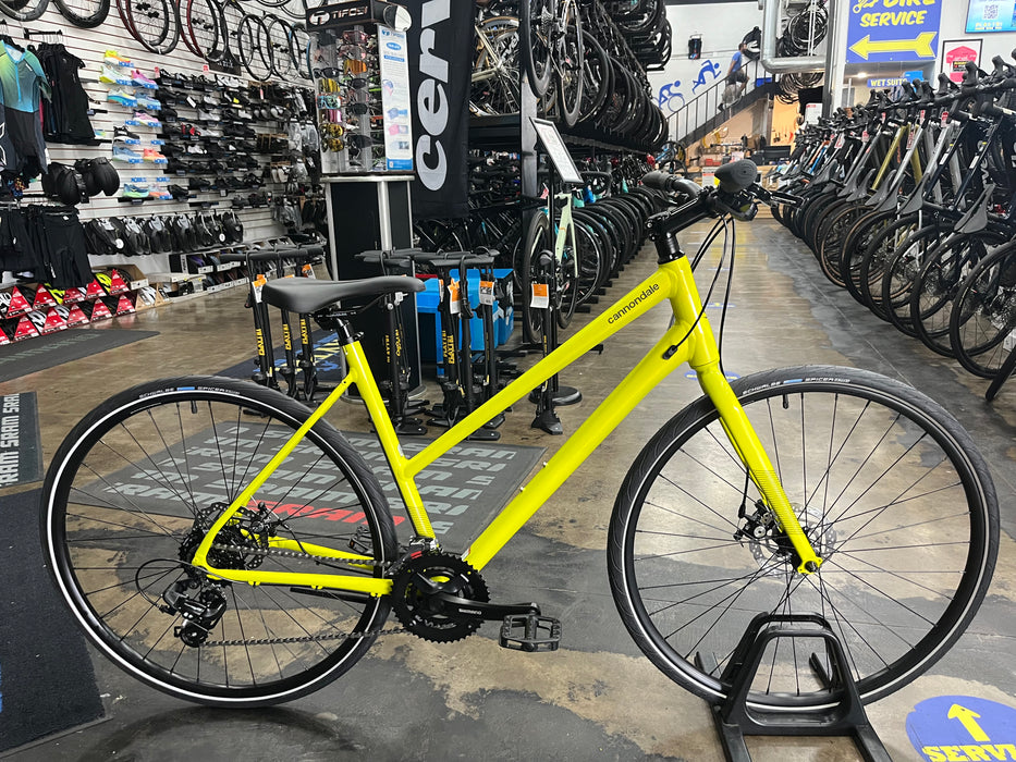 Cannondale Women s Quick 5 Disc Remixte Shimano Tourney Highlighter 2021