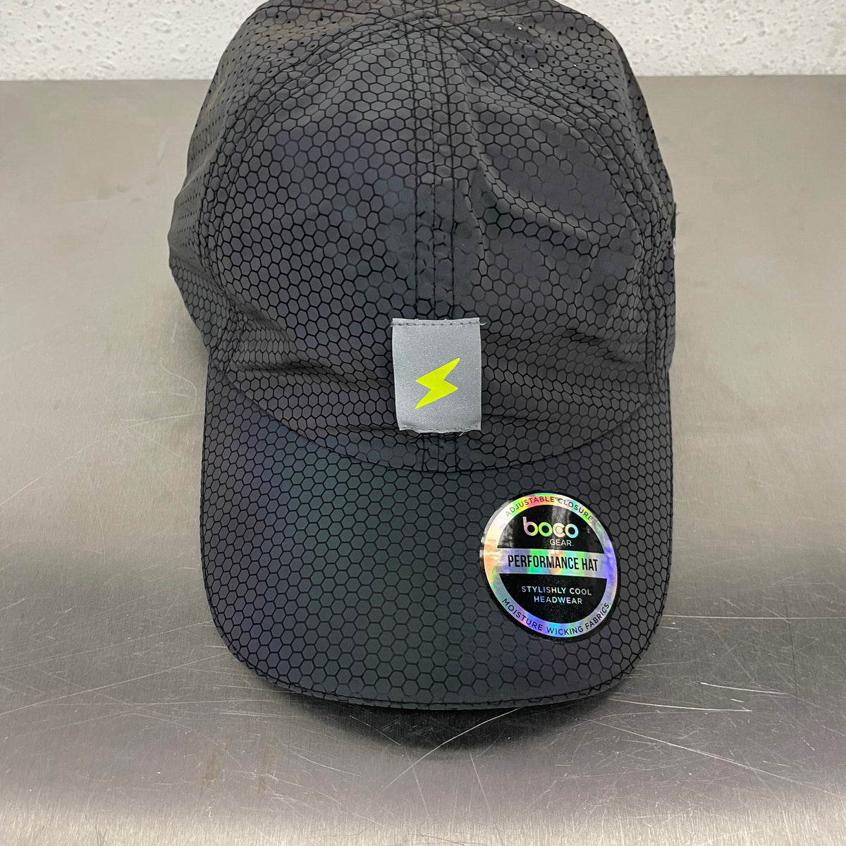 Boco Gear Elite Hat Reflective Tech Black
