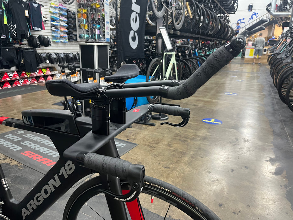 Argon 18 E-119 Tri+ Shimano Ultegra 11 Speed - Black 2022 DEMO