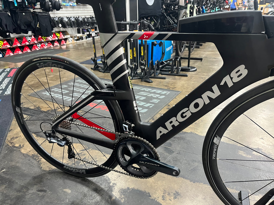 Argon 18 E-119 Tri+ Shimano Ultegra 11 Speed - Black 2022 DEMO