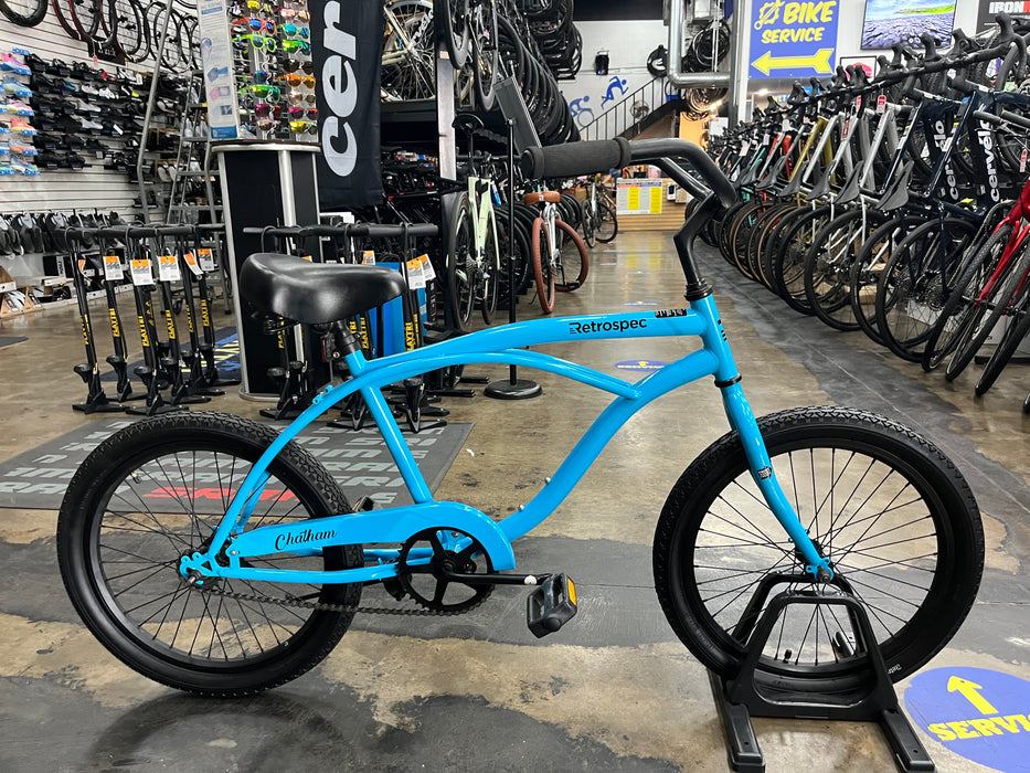 Retrospec Chatham Beach Cruiser 1-Speed 20" - Piercing Blue 2021 DEMO