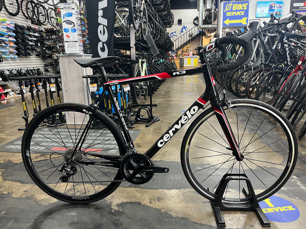 Cervelo R3 Shimano 105 11 Speed Black USED size 58 Playtri