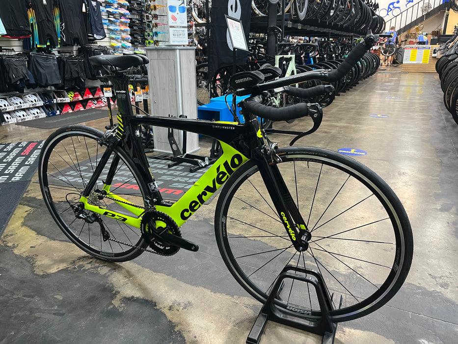 Cervelo P3 Shimano 105 11 Speed - Fluoro/Black 2019 DEMO