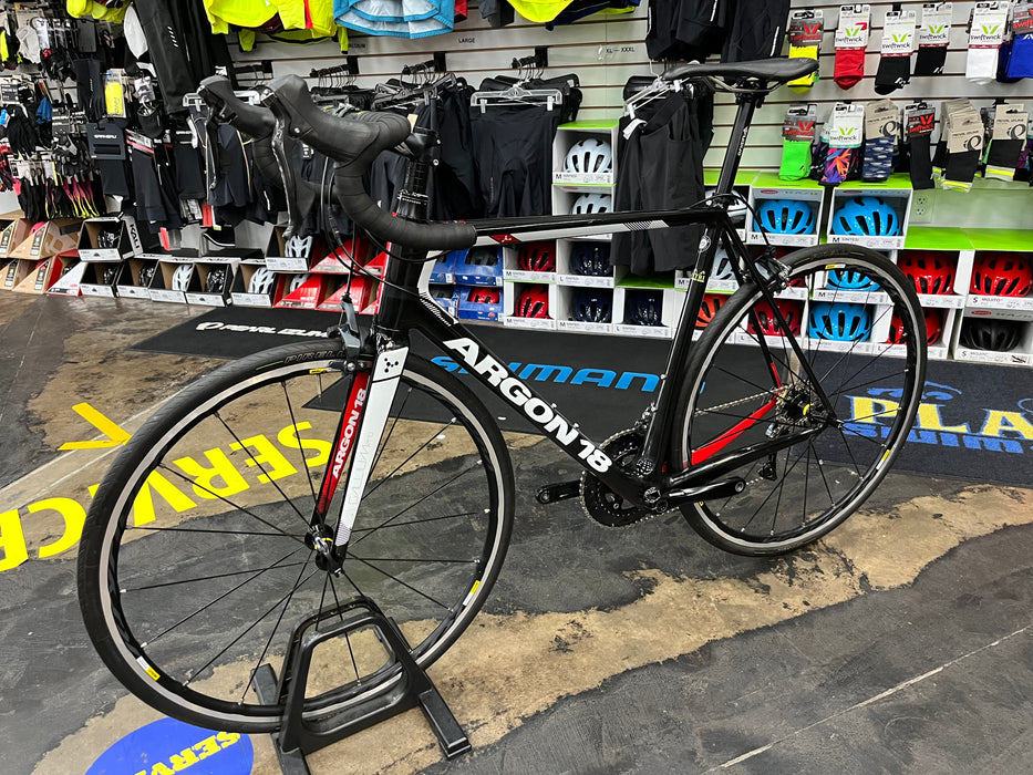 Argon 18 Gallium Pro Shimano 105 11 Speed - Black/White 2019 DEMO