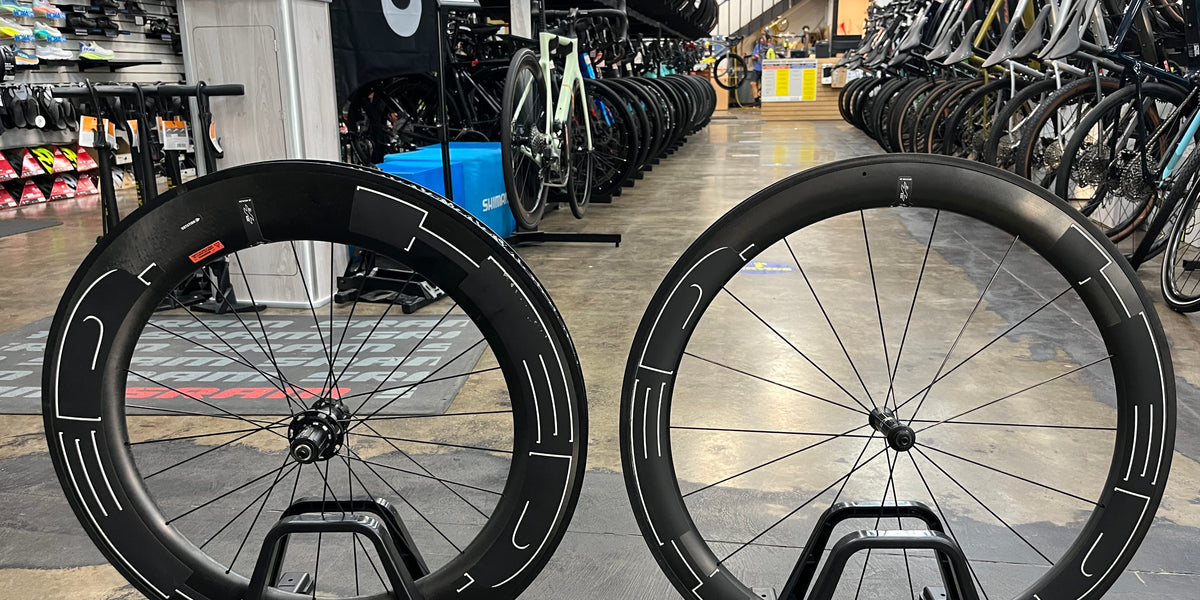 HED Jet 6/9 Rim Brake Black Edition Wheelset - DEMO — Playtri