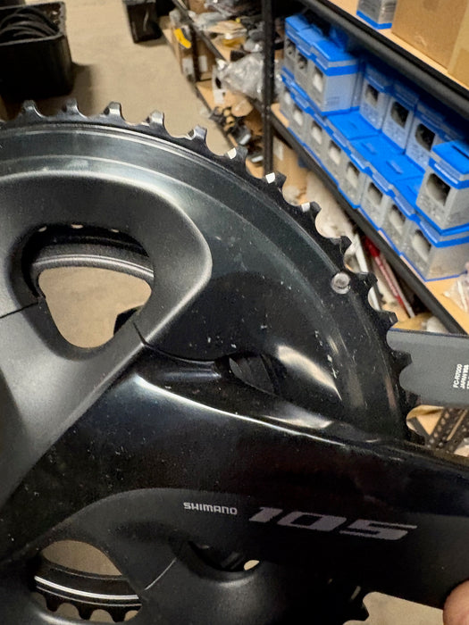 Shimano 105 R7000 Crankset Black OUT OF BOX SCRATCHED