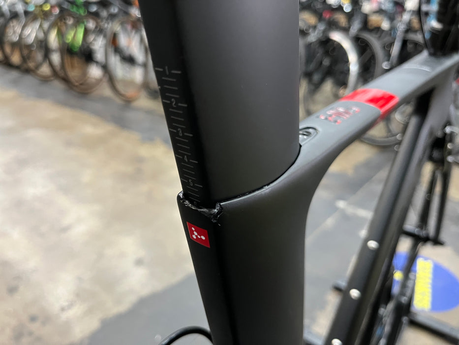 Argon 18 E-117 Tri SRAM Force 22 - SMALL Black/Black 2023 DEMO