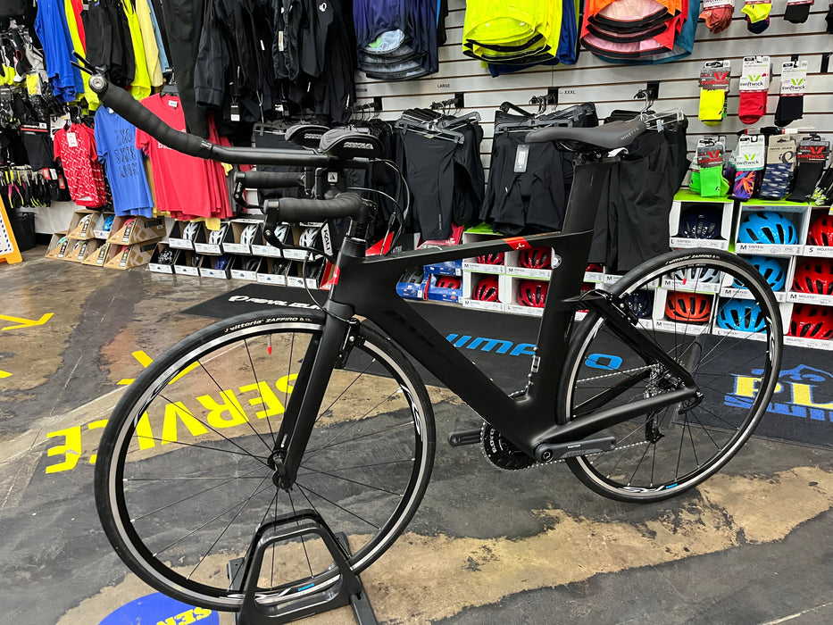 Argon 18 E-117 Tri SRAM Force 22 - SMALL Black/Black 2023 DEMO