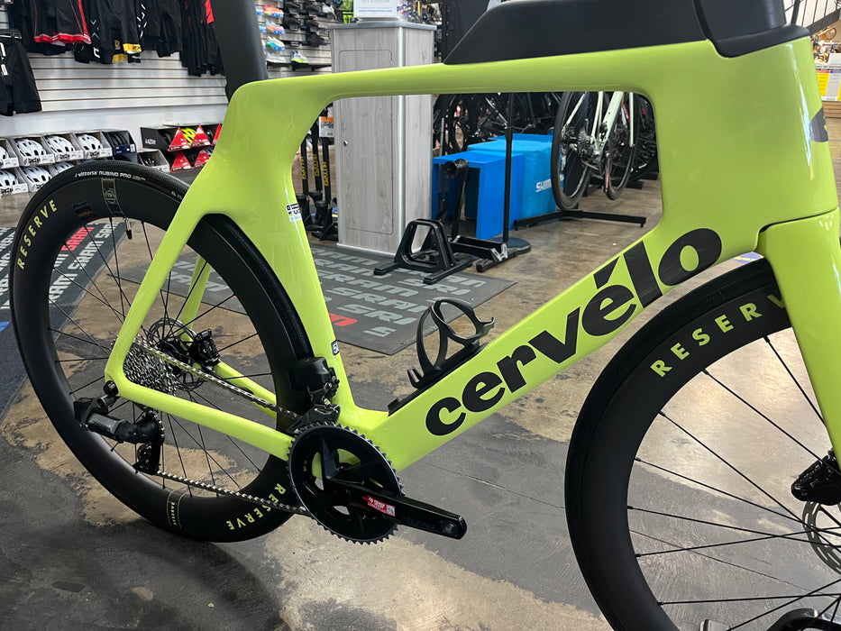 Cervelo P-Series SRAM Rival eTap AXS w/Reserve Wheels 52|63 - Paris Green 2025