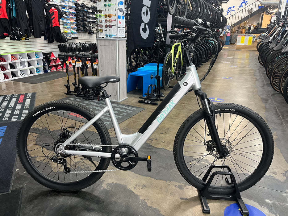 Gotrax Riverwest Electric Bike - Silver 2023 DEMO