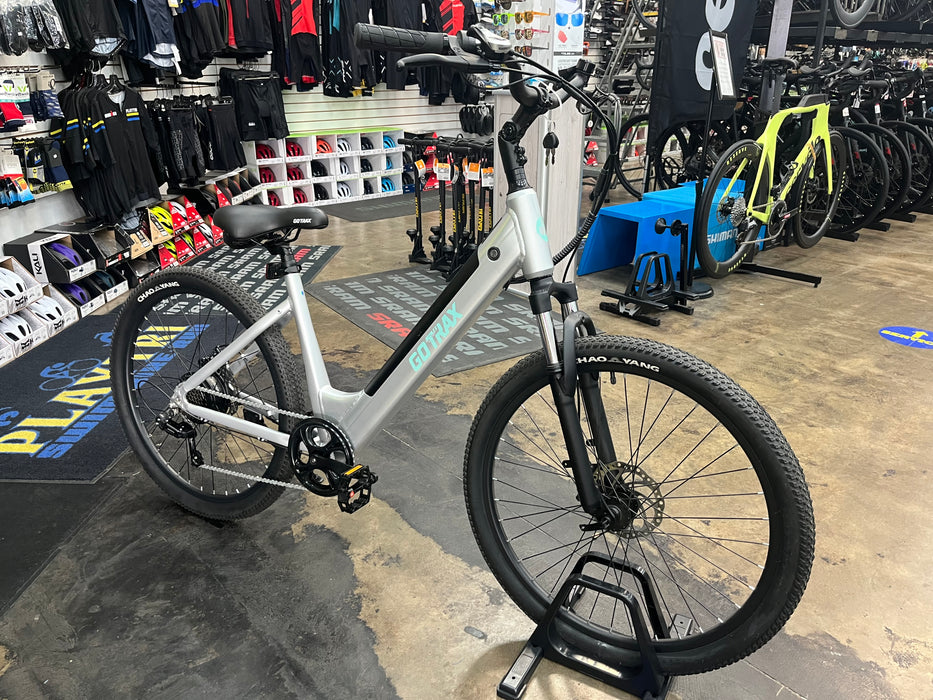 Gotrax Riverwest Electric Bike - Silver 2023 DEMO