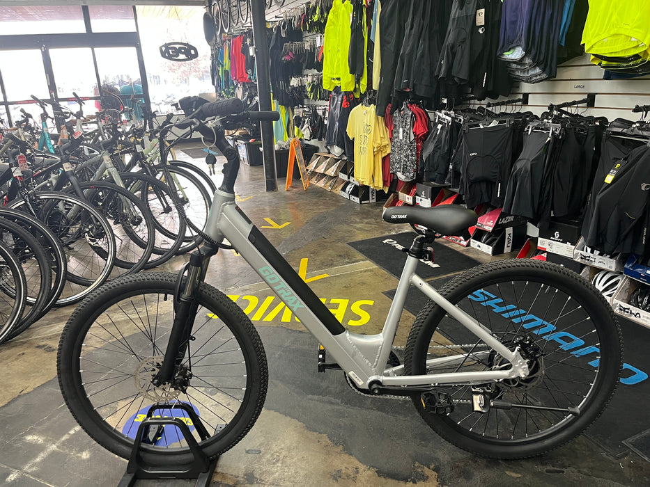 Gotrax Riverwest Electric Bike - Silver 2023 DEMO