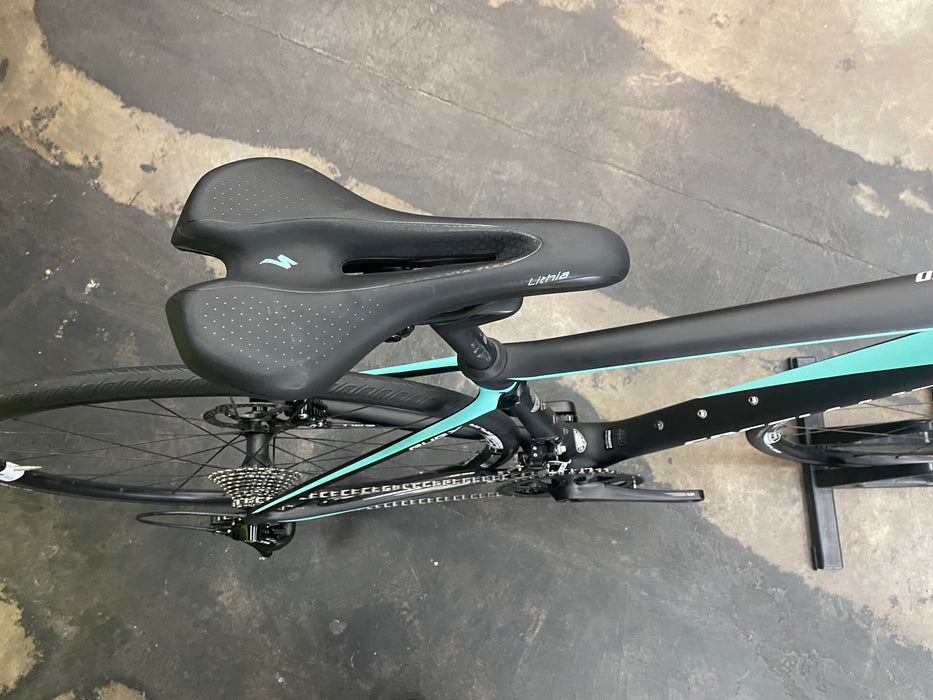 Specialized Ruby Elite Shimano 105 11 Speed - Black/Turquoise/White USED