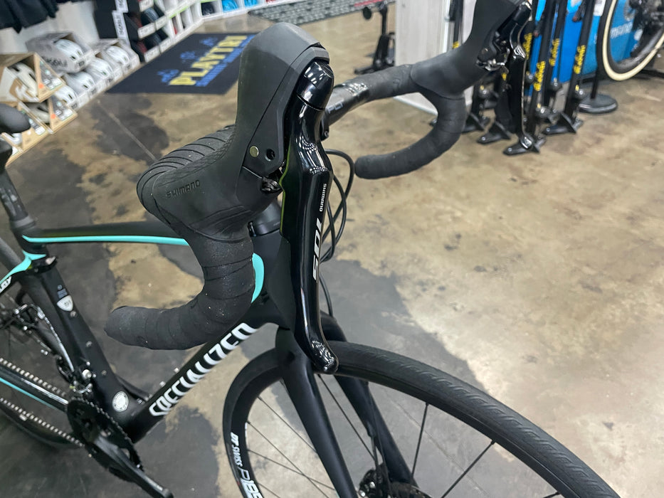 Specialized Ruby Elite Shimano 105 11 Speed - Black/Turquoise/White USED