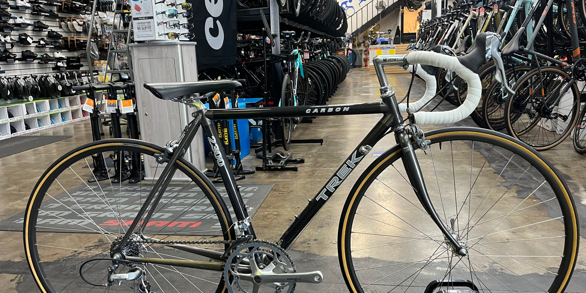 Trek 2300 Carbon Road Bike Shimano 600 2x8 Carbon 1992 USED