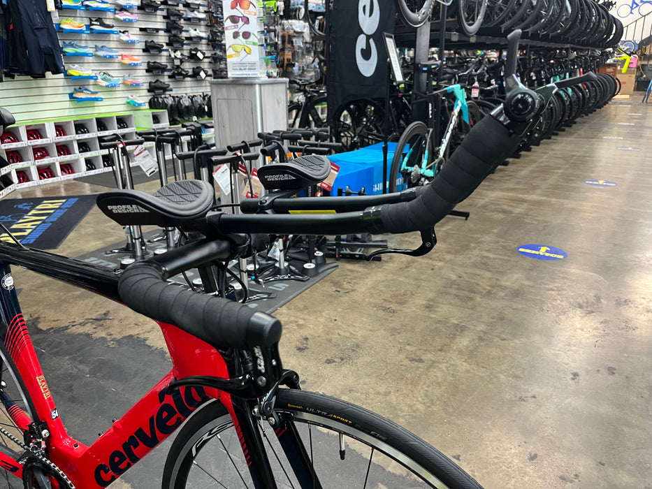 Cervelo P3 Shimano Ultegra/105 11-Speed - Red/Black/Blue 2019