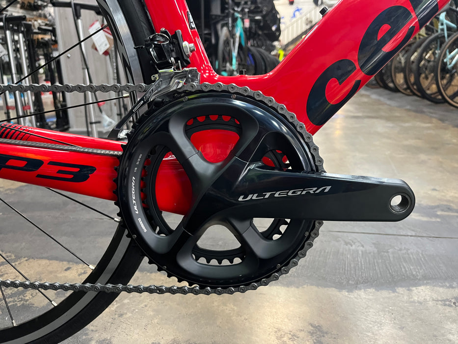 Cervelo P3 Shimano Ultegra/105 11-Speed - Red/Black/Blue 2019