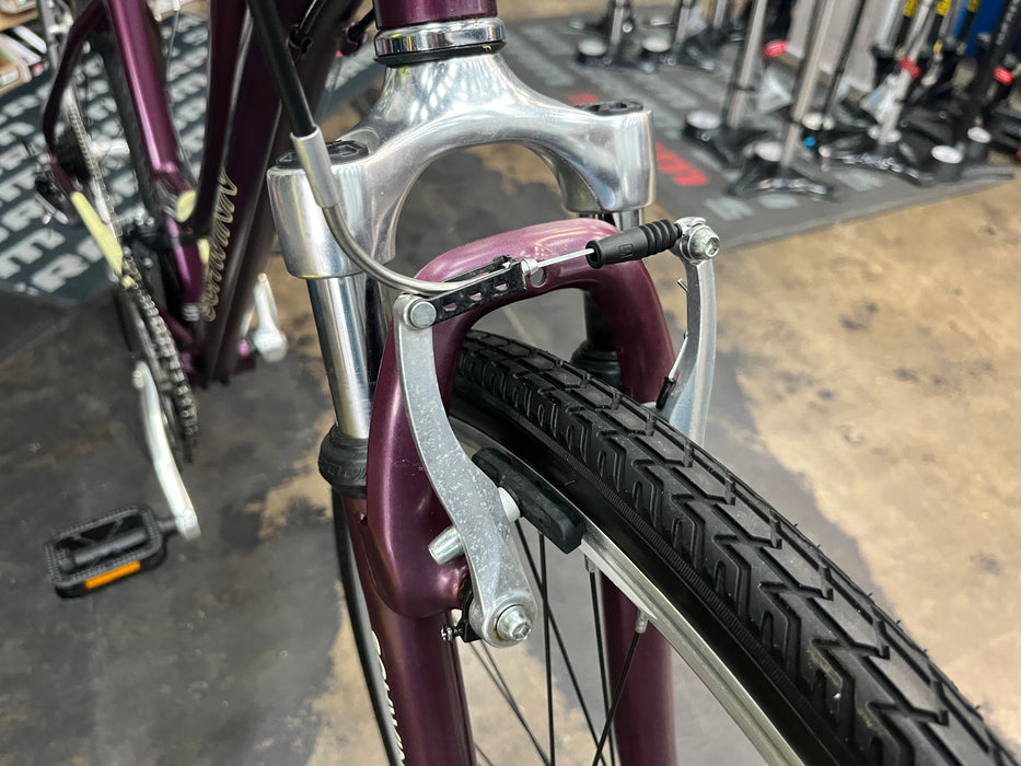 Schwinn Trailway Hybrid Shimano Acera 7 Speed - Purple USED