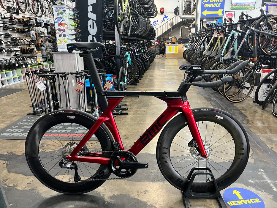 BMC Timemachine 01 Shimano Ultegra Di2 R8150 Reynolds AR80 - Red 2023