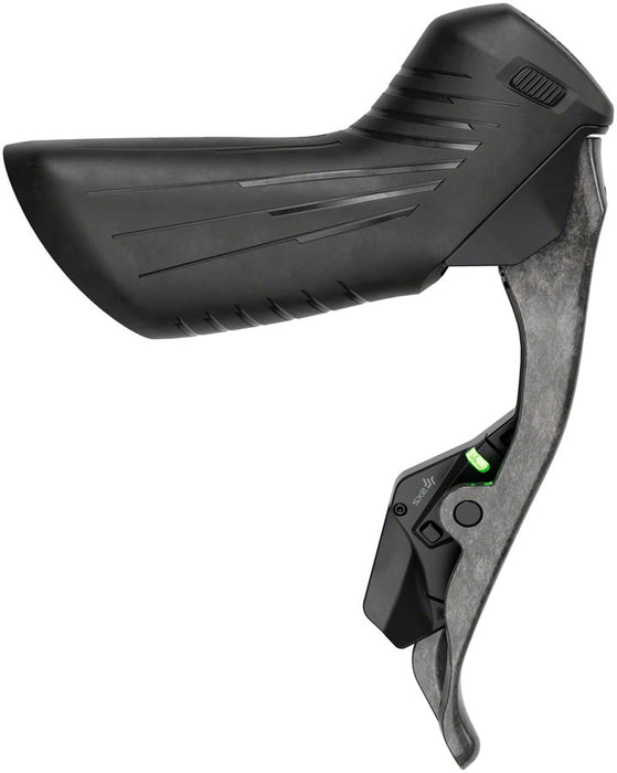 SRAM Force eTap AXS HRD Shift/Brake Lever and Hydraulic Disc Caliper - Left/Front, Flat Mount 20mm Offset, 950mm Hose, Black, E1