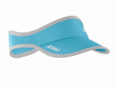 2XU Essentials Run Visor Blue/White OS