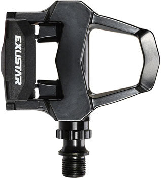 Exustar PR15 Pedals - Single Sided Clipless, Aluminum, 9/16", Black