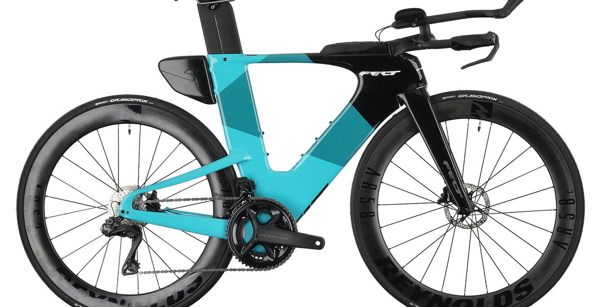 Felt IAX Advanced Shimano Ultegra Di2 12-Speed - Turquoise — Playtri Felt IAX Advanced Shimano Ultegra Di2 12-Speed - Turquoise — Playtri
