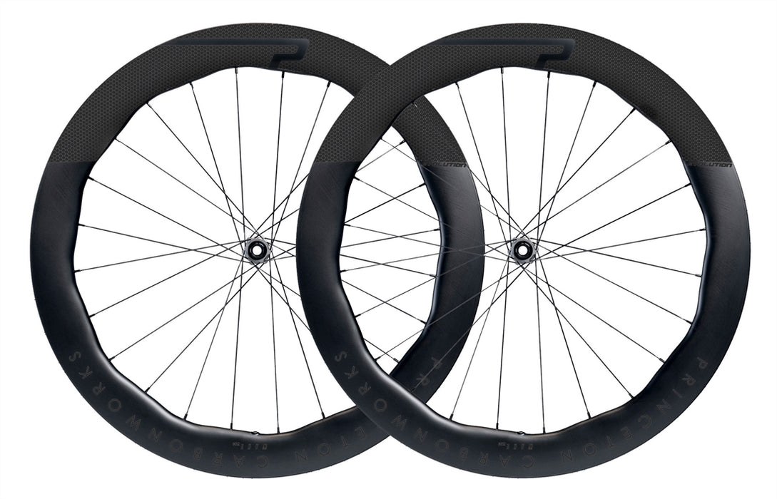 Princeton Carbonworks Wake 6560 Evolution Disc Brake Industry Nine Black Wheelset