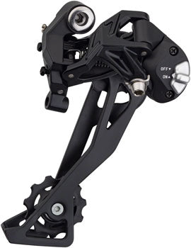 microSHIFT XLE Rear Derailleur - 10 Speed, Long Cage, Black, With Clutch