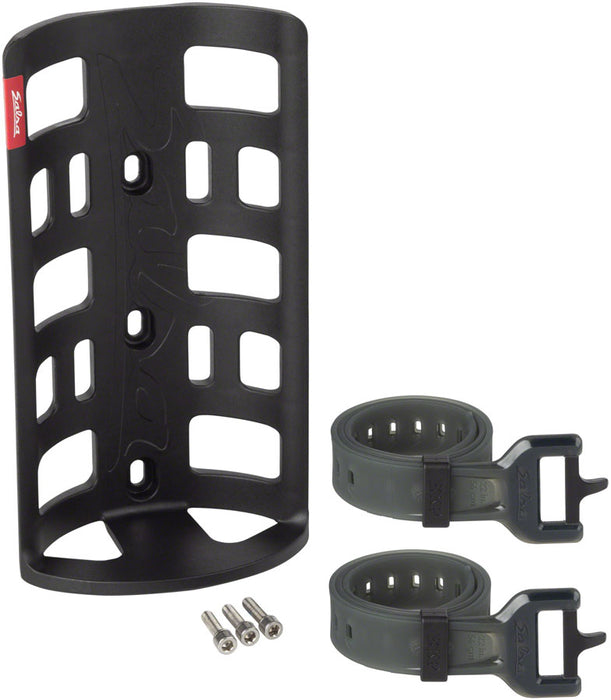 Salsa EXP Series Anything Cage HD with EXP Rubber Straps, Black
