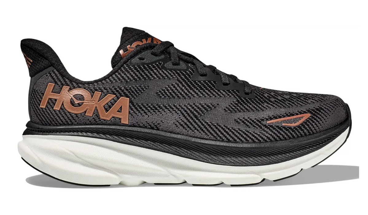 Hoka Women's Clifton 9 Black/Copper