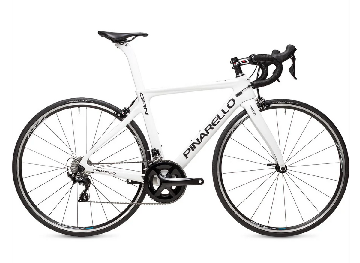Pinarello Gan Rim Shimano 105 - White 2023 — Playtri Pinarello Gan Rim Shimano 105 - White 2023 — Playtri