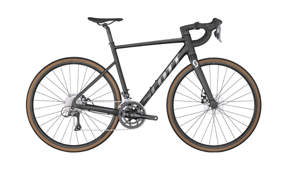 Scott Speedster 40 Shimano Claris 8-Speed - Black 2025 — Playtri