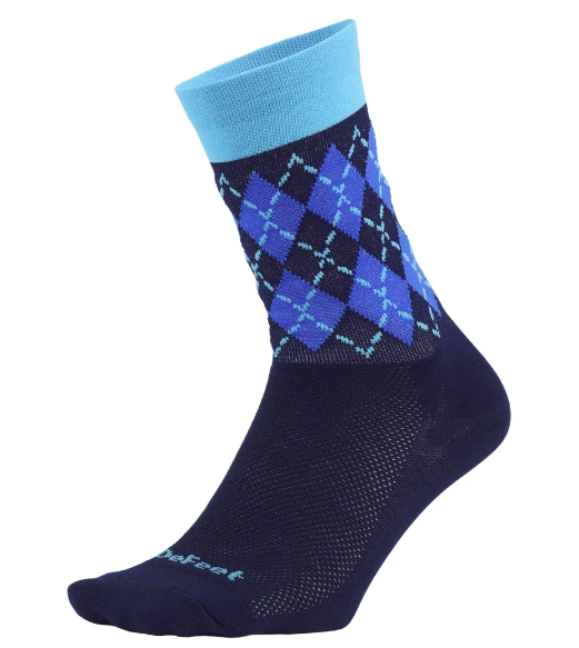 DeFeet Socks Aireator 6" Crew Argyle