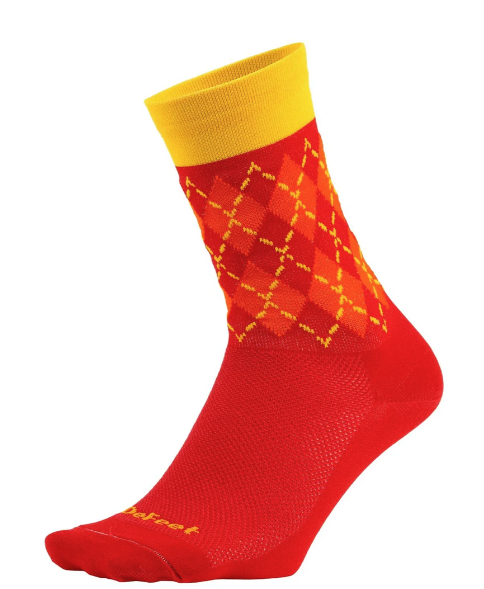 DeFeet Socks Aireator 6" Crew Argyle